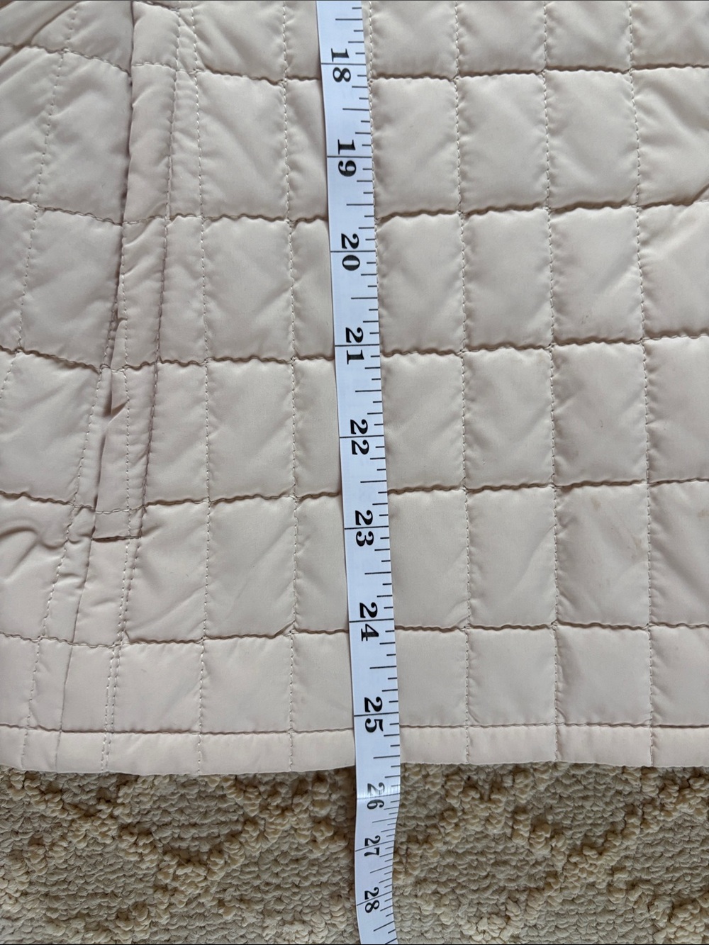 Talbots Quilted Button-Front Puffer Jacket - Picture 6 of 14